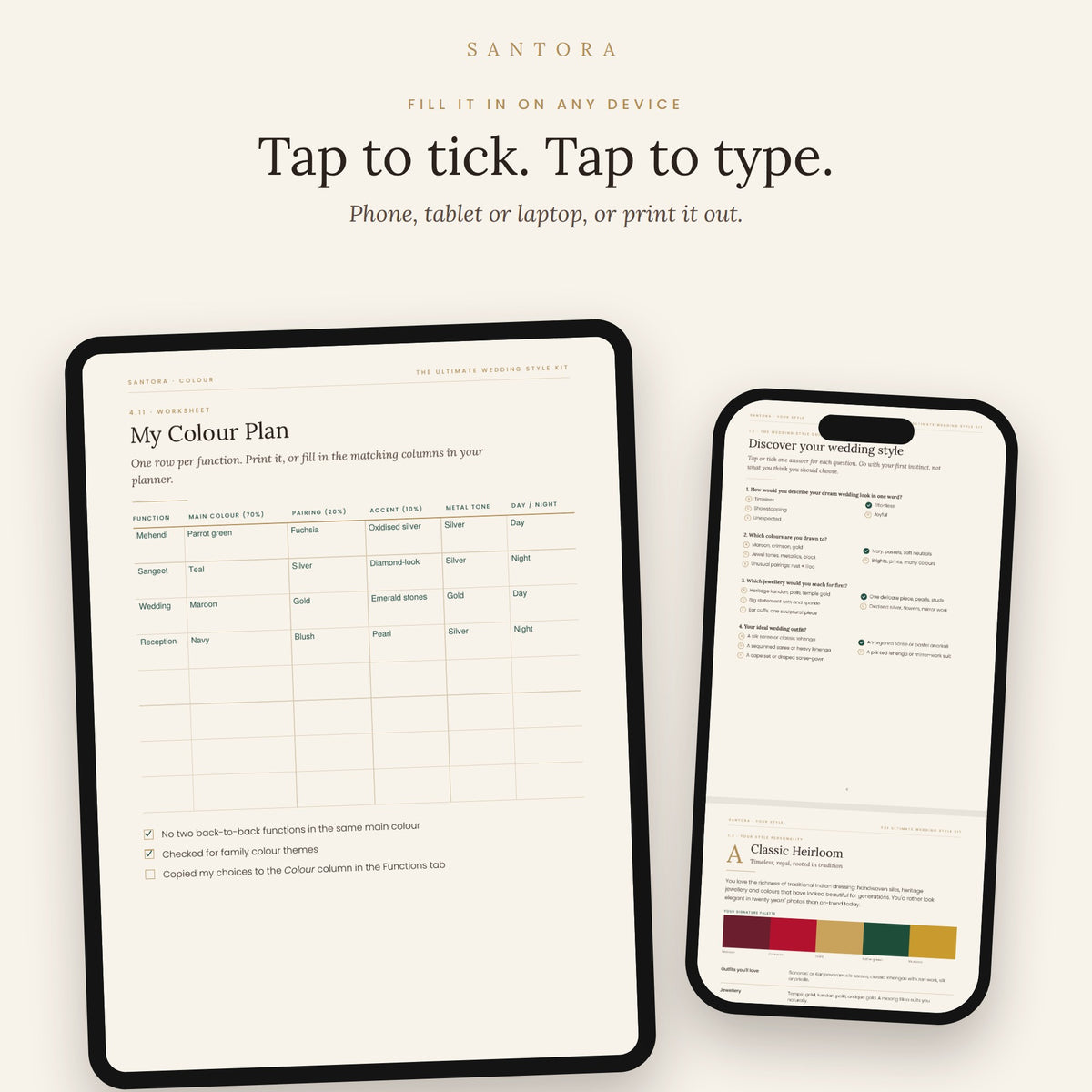 Ultimate Wedding Style Kit — Style Guide, Outfit Planner & 100 Looks